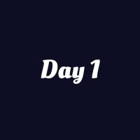 Day 1(2)