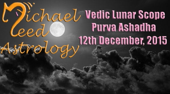 Vedic Lunar Scope Video - Purva Ashadha 12th December, 2015