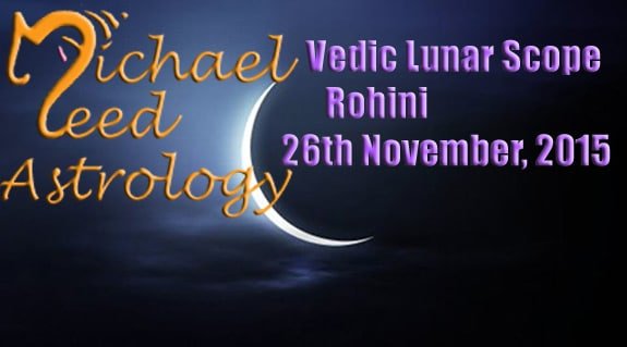 Vedic Lunar Scope Video - Rohini 26th November, 2015